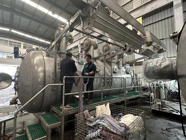 SEDOMAT 6007 Économie d'énergie SUS316L Machine de teinture de tissus tricotés
