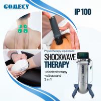 3 in 1 Shockwave Ultrasound Electrotherapy Physiotherapy Equipment Chronic Pain Treatment and Tissue Repair