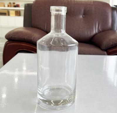 Fota de vidro de vinho em branco de 375ml 500ml 700ml 750ml 1000ml personalizada para suas vendas de bebidas
