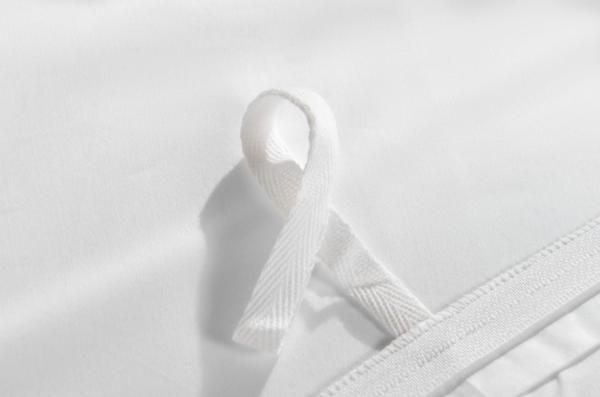 Cotton Embroidery Duvet Set Sustainable White Embroidered Duvet Cover
