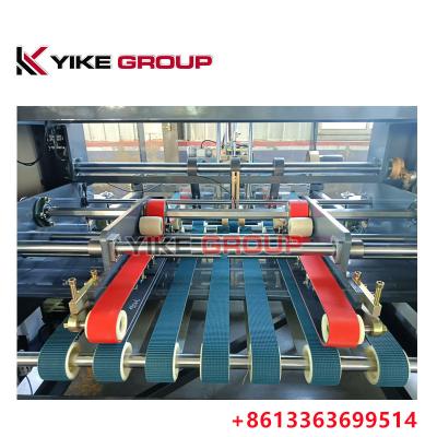 High Speed Automatic Corrugated Carton Box Folder Gluer Machine