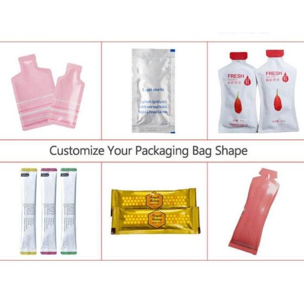 Automatic Multi Lanes Liquid Sachet Packing Machine for Honey Sauce Paste and Ketchup