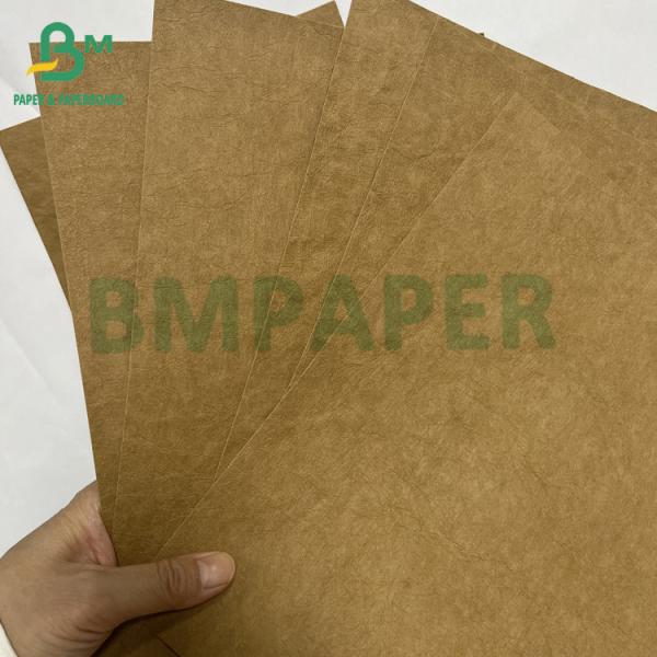 Papel kraft lavável de 0,55 mm para sacos cosméticos