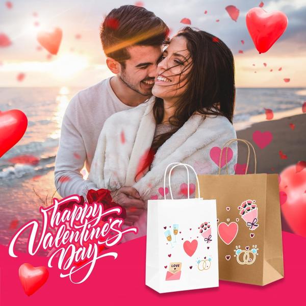 Compostable Brown Flat Bottom Kraft Paper Shopping Bags Packaging Bulk