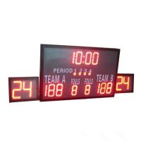 Multi pulso de disparo portátil exterior da contagem de basquetebol, placar do jogo de basquetebol