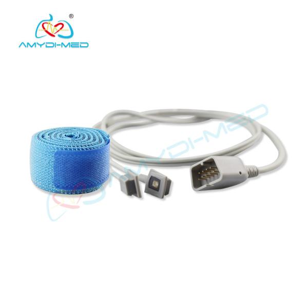 NIHON KOHDEN 9Pin 3M Gray Reusable SpO2 Sensor For Pediatric