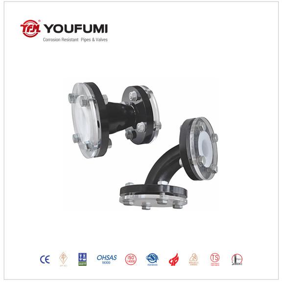 PTFE Lined Pipe Fittings Spool Type