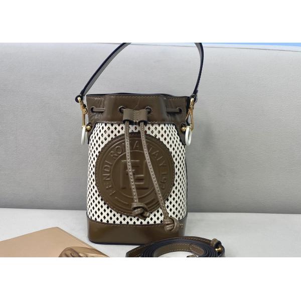 Girls Cute 12cm Hollow Out Bag , Leather Shoulder Bucket Bag