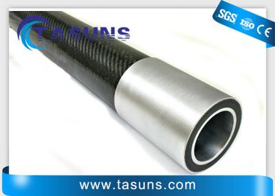3k Plain Twill Carbon Fiber Tube Telescoping Round Tubing For Camara Pole