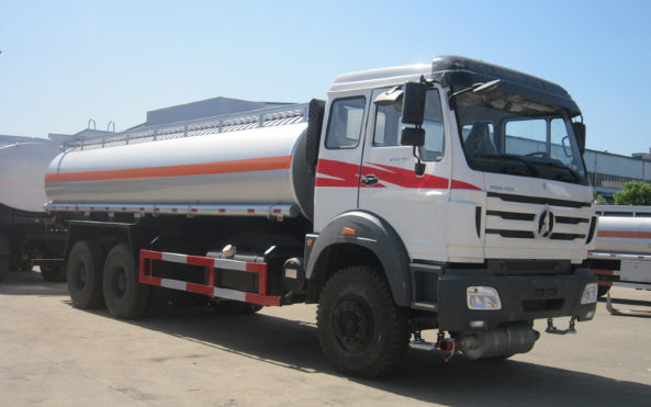 20000 liters fuel oil  tanker truck Beiben 10 tire oil transport tank truck