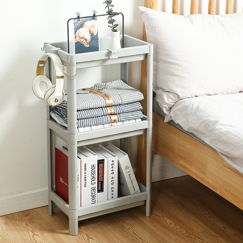 Plastic Organizer Portable Can Be Assembled to Carry square Shelving Toy Clutter Organizer