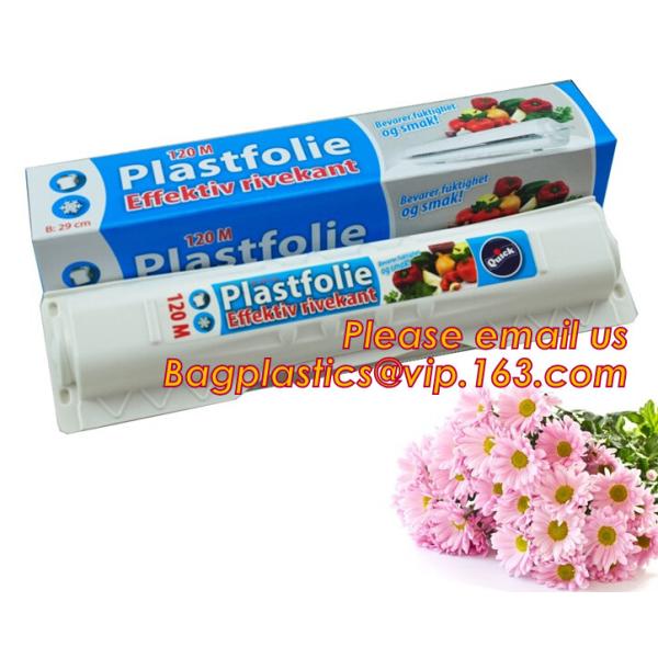 Keep Fresh PE food wrap plastic Cling film wrap jumbo roll, LLDPE power stretch wrap film food wrap stretch film, bageas