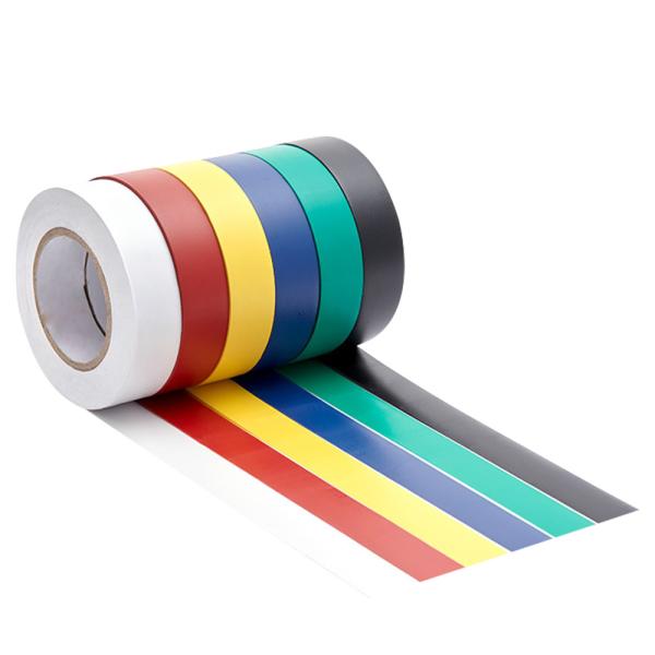 19mm Black Fire Retardant PVC Electrical Tape For Automotive