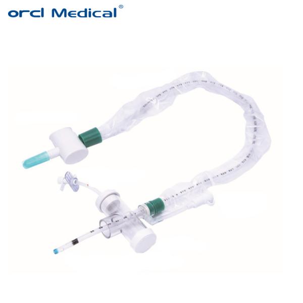 China Manufacturer Medical Disposable 24 Hour / 72 Hour Closed Suction Catheter For Adult Child