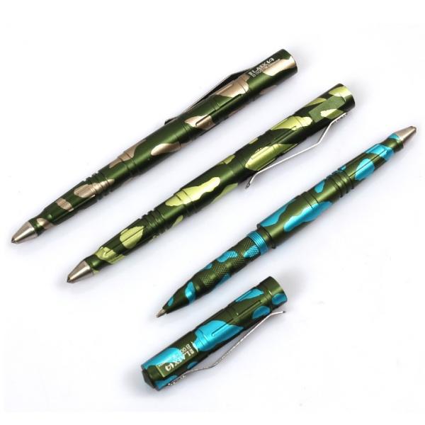 Camouflage tungsten steel tactical pen body pen self - defense tools outdoor camping pen