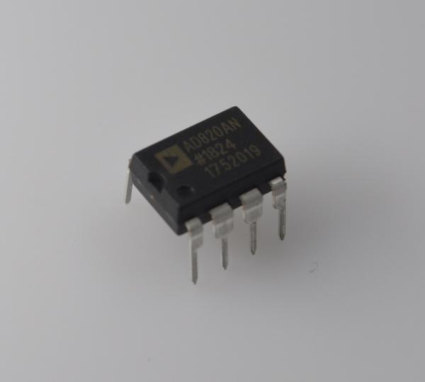 AD820ANZ Amplificateur Opérationnel de Précision 5MHz Simple/Double Alimentation (±18V) Faible Consommation 1.3mA Sortie Rail-to-Rail Large Plage de Température -40°C~+125°C pour l'Industrie et l'Automobile