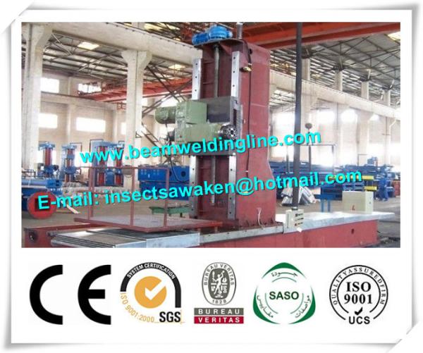 H Beam / Box Beam End Face CNC Milling Machine High Efficiency Simple Structure