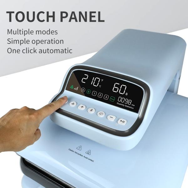 Sublimation Flat Heat Transfer Press Machine DIY Personalized Logo Printing Heat Press