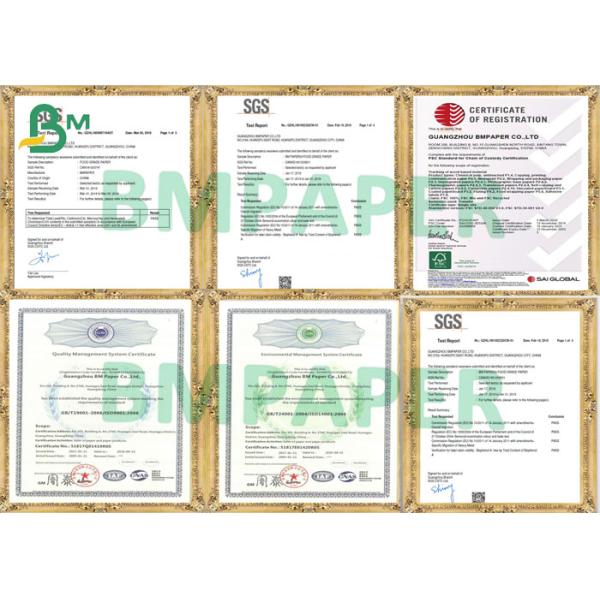 50gsm White Kraft Paper Roll Food Grade For Package 600mm 1000mm