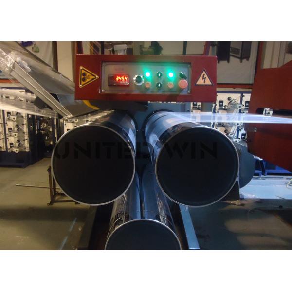 Машины штранг-прессования ленты рафии PP HDPE фильм пластиковой плоский протягивая линию