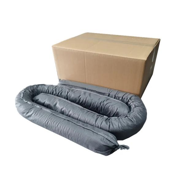 3''X 48'' Grey Universal Absorbents Socks General Purpose Sorbent Sock Snake For Oil Water