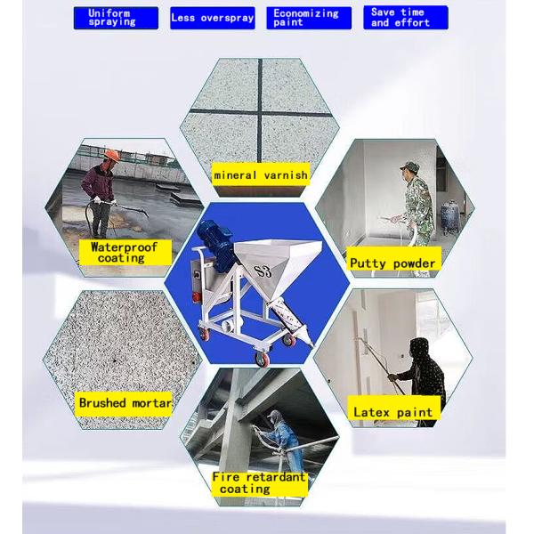 400W High Pressure Airless Paint Sprayer for Coating Spraying and Waterproofing Needs