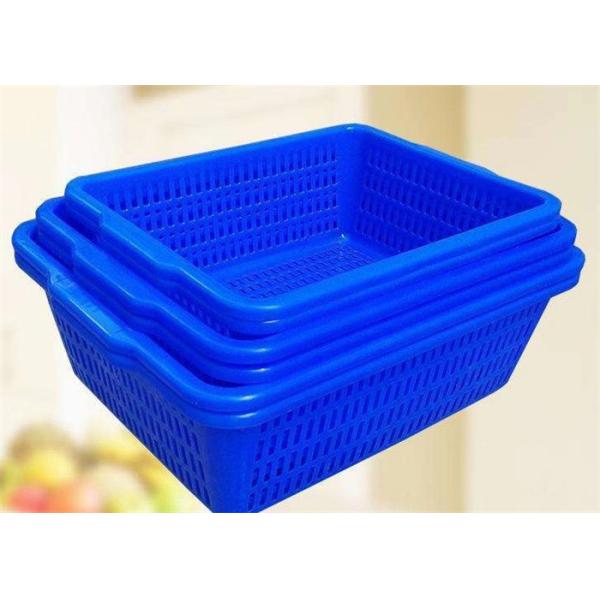 10kW Plastic Fruit Box Making Machine , Double Color Injection Molding Machine