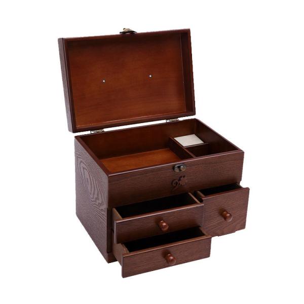 Custom Sewing Kit Set with Wooden Sewing Box Pine Wood Color Room Space Selection
