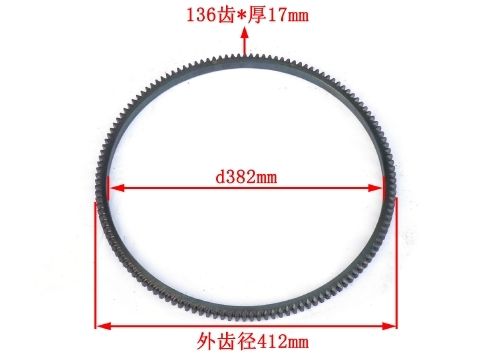 532-1005062A Flywheel Ring Gear Assembly For YC4110