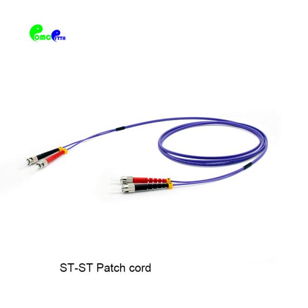 IEC Grade B Fiber Optic Patch Cables OM1 OM2 OM3 OM4 OM5 OS2 Fiber Types