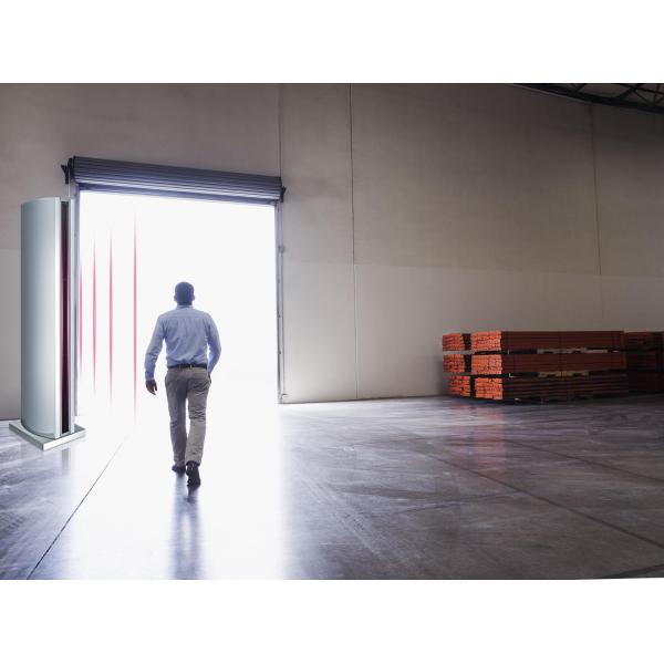 Занавесы воздуха нержавеющей стали высокой эффективности вертикальные для входа дверей