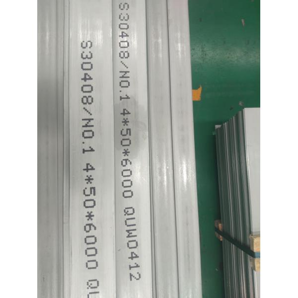 Hot Rolled SS 304 Flat Bar 304 Stainless Steel Flat Bar 4*50*6000mm