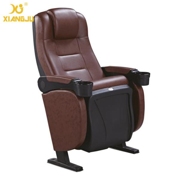 Great Lumbar Support Comfort Head Cushion Movie Theatre Chairs With Cupholder