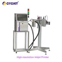 Imprimante à jet d'encre de haute résolution de CYCJET For Nonwoven Material Logo Printing 40m/Min