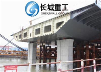 Firm Resistant Concrete Box Girder , Prestressed Box Girder For Engineering