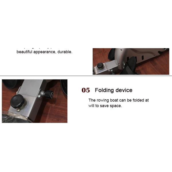 Профессиональное оборудование спортзала товарного сорта, Cardio складывая гребя машина