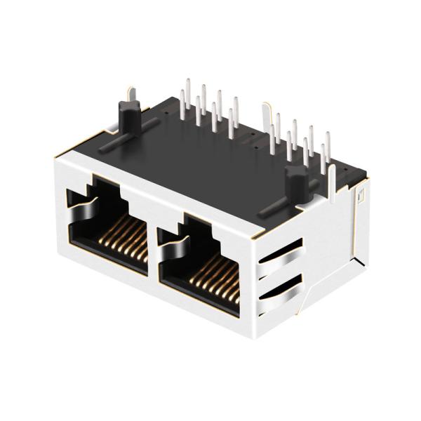 5406566-2 10/100 Base-T 1x2 Port Without Magnetics RJ45 Ethernet Connector Modules LPJEF102CNL