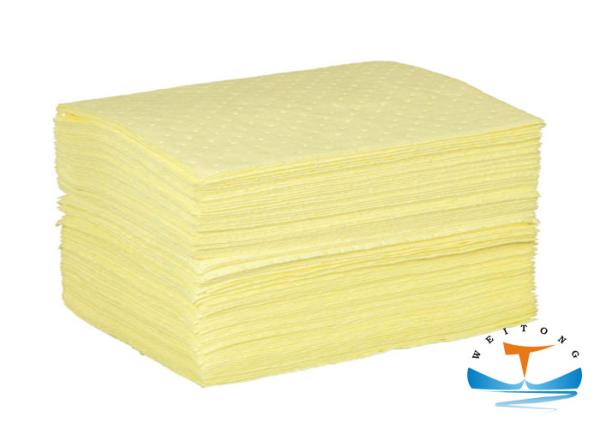 105L Absorbency Industrial Oil Absorbent Sheet 40x50cm Size 8mm Thickness