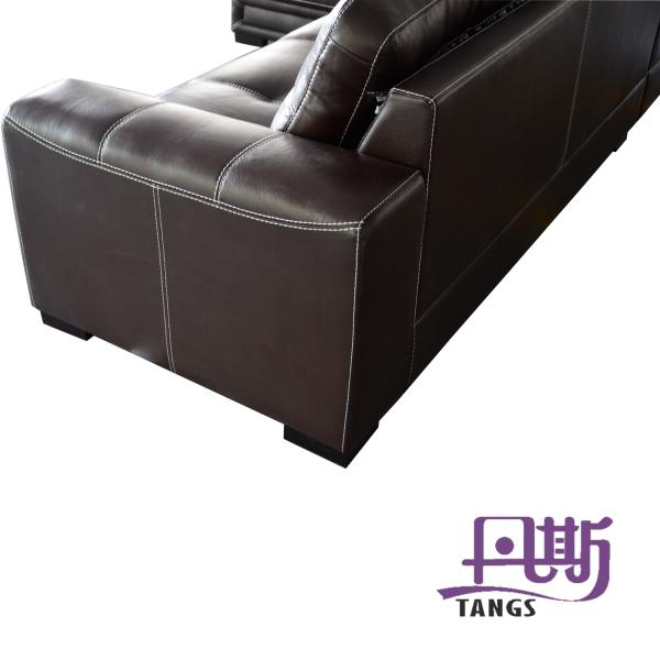 Sectionals genuine leather sofa set home furniture h5806
