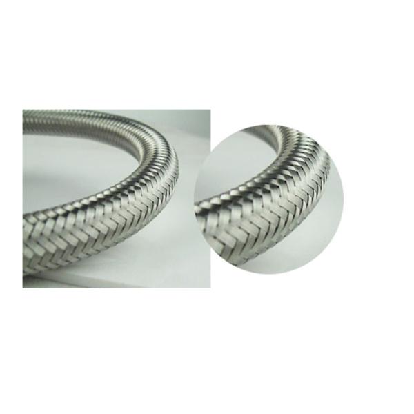 Flexible Conduit Braided Stainless Steel Tubing , Stainless Steel Braided Hose Cover