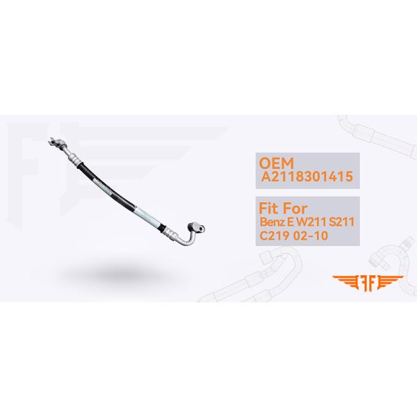 A2118301415 02-10 E W211 S211 Mercedes Benz Tubo de aire acondicionado para coche C219