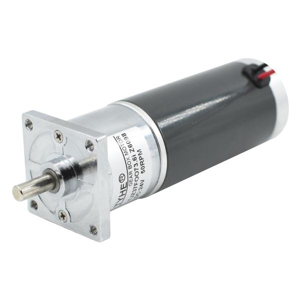 Reversible Tyhe Dc Geared Motor 37mm Gearbox 12v High Torque Low Speed
