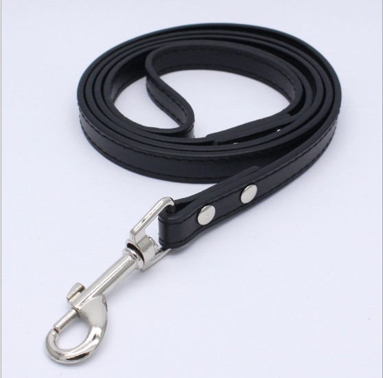 Dog leash. Leather pet leash. Cowhide dog leash. Pet supplies wholesale.