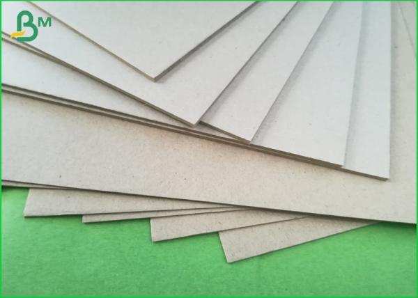 Duplex Grey Board Paper 1.5mm In Sheet Size , Grey Chipboard 1000gsm For Puzzles