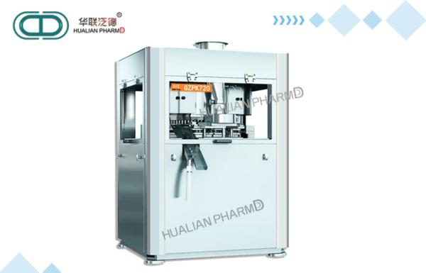 Full Automatic Tablet Press Machine 100 KN Electronic Industries Support