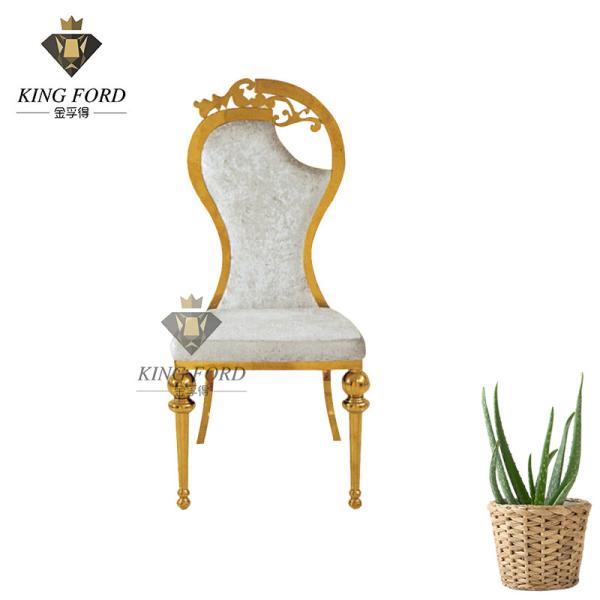 1.0mm Stainless Steel Banquet Chair For Restaurant OEM ODM