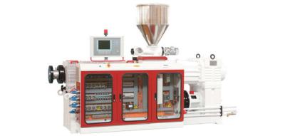 High Speed Profiles Conical Twin Screw Extruder