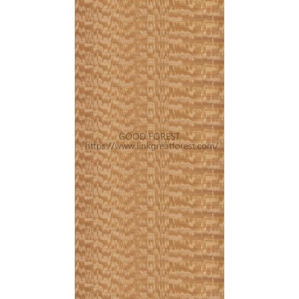 Natural Figured Anigre Block Figure Fancy Plywood Good Quality For Door And Windows Panel E1/E2 Grade China Factory