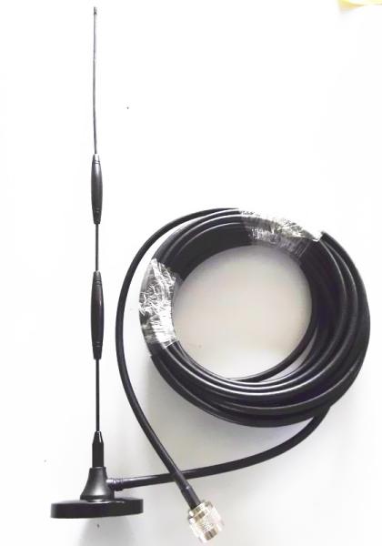 800-2100MHz Dual Band Magnetic Mount Antenna 12dBi Repeater Antenna RG58U Cable N Male