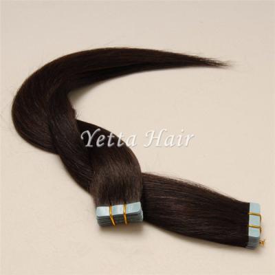 O chocolate ligou pre a fita das extensões/simplicidade do cabelo humano em extensões do cabelo